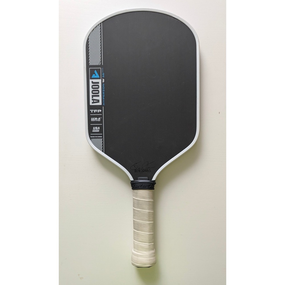 JOOLA Ben Johns Hyperion C2 16mm Pickleball Paddle Black White USAPA Approved
